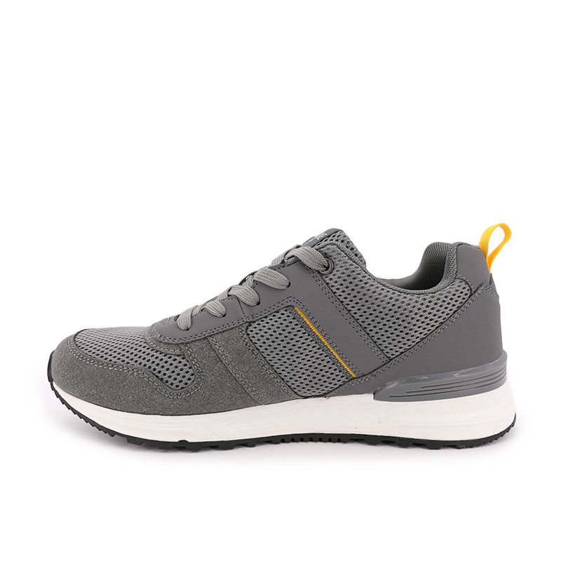 DEELUXE 74 Men's Grey Low-Top Sneakers