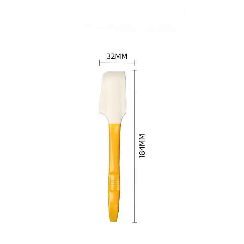 1 шт. Силиконовый скребок для масла, устойчивый к высоким температурам, локтевой смеситель, консервный нож, многофункциональный инструмент для выпечки, лопатка для масла и джема
