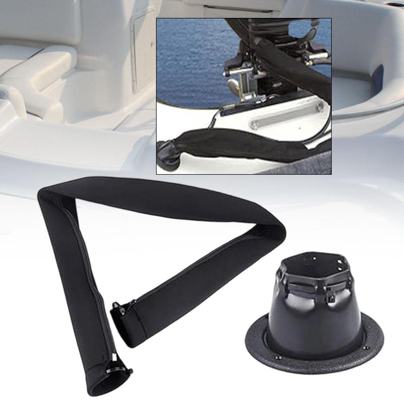 Boat Zippered Rigging Sleeve Marine Cable Boot Boat Maintenance Oxford Cloth