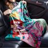 1pc Flannel Undersea Princess Ariel Mermaid Bed Sheet Quilt Cover Sofa Blanket Birthday Gift Home Decoration
