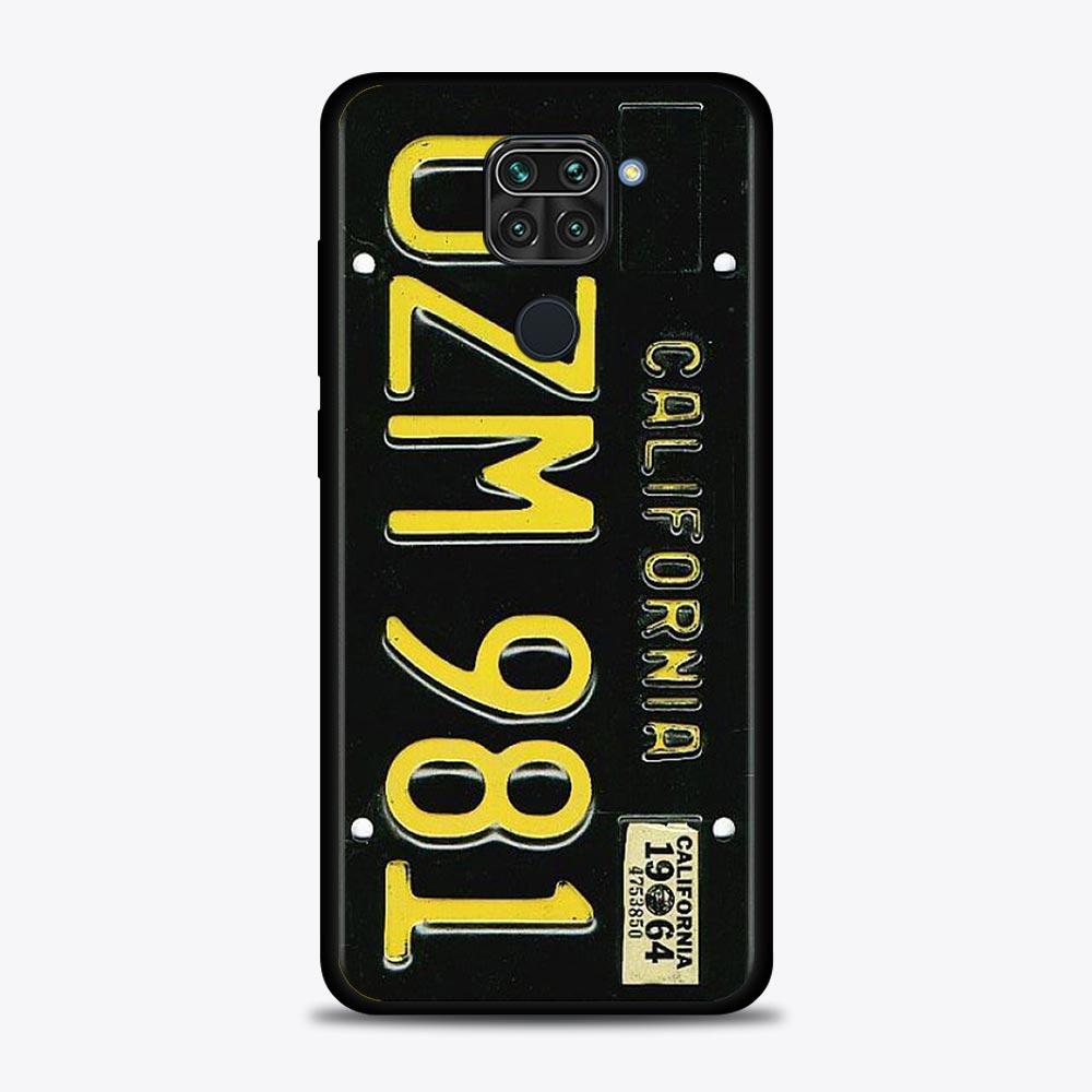 Чехол для Xiaomi Redmi Note 11S 11 10 8 Pro 8 8T 9 9T 9S 10 для Redmi K50 K40S K40 10 9A 9 Ретро Забавный номерной знак автомобиля