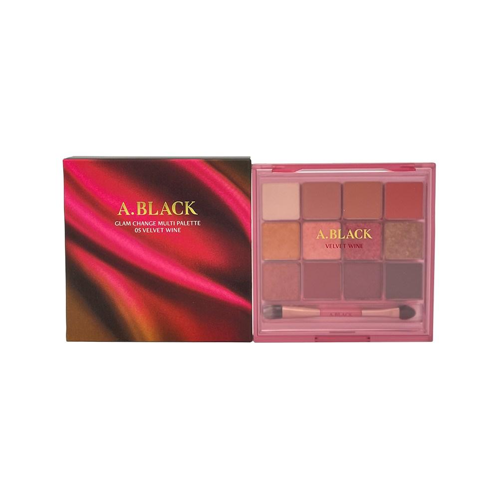 Ablack Glam Change Палетка теней для век, 05 Velvet Wine, 1 шт.
