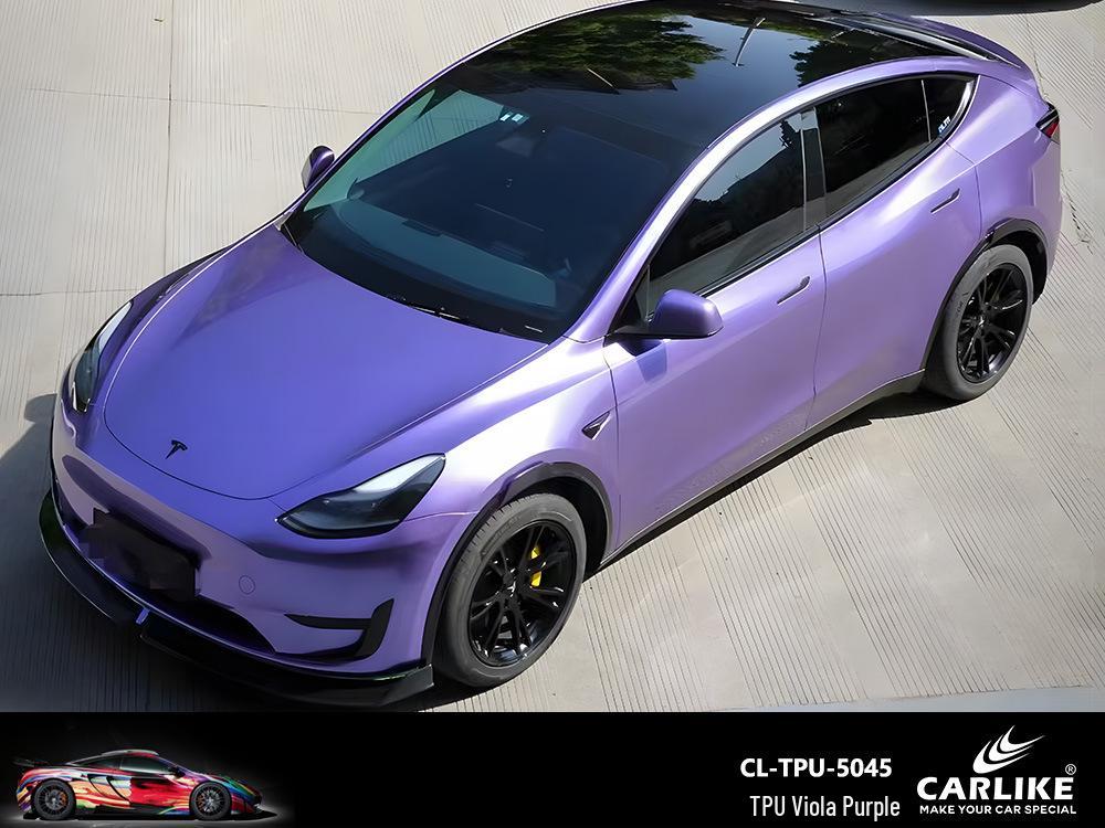 Carlek Glossy TPU Nardo Grey Color Change Car Wrap