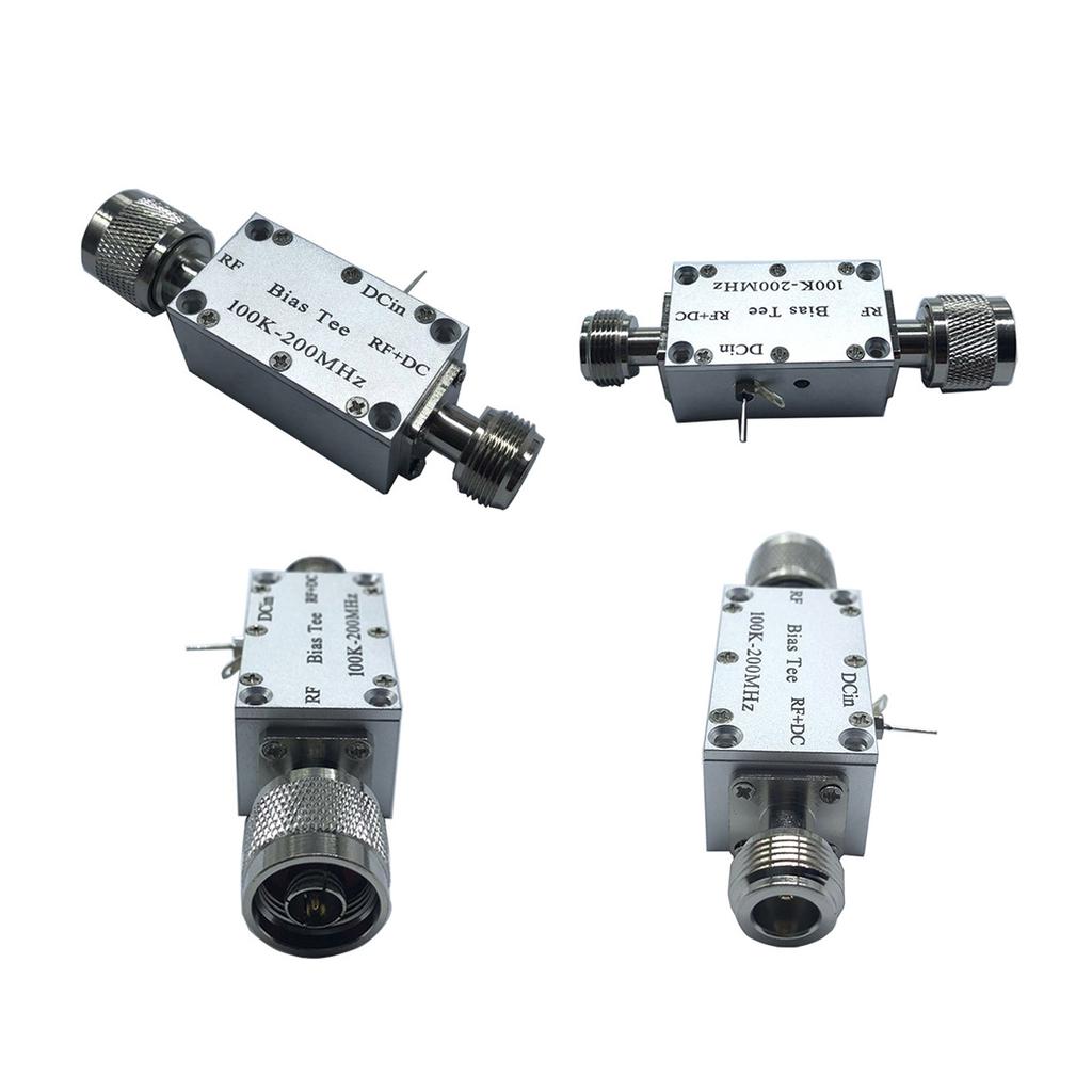 Тройник смещения постоянного тока - RF + DC 100K-200Mhz для активных антенн RF-питания для изоляции выхода широкополосных усилителей