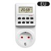 Electronic Digital Timer Switch Socket Kitchen Timer Outlet Programmable Timing Socket Control 220V EU US UK AU Plug3