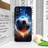 Креативный чехол для телефона с принтом «Молния Футбол» для Samsung Galaxy S26 S25 S24+ S23 Ultra S25+ S22 Plus S21 FE S20 5G Мягкая крышка