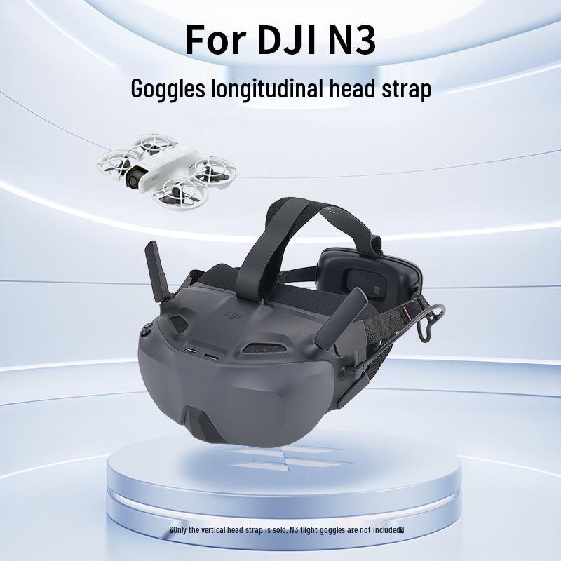 Comfortable Decompression Headband Strap for DJI N3 Goggles - Easy-to-Wear Drone Accessory