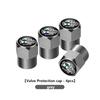 For AMG Car Aluminum Alloy Tire Valve Stem Caps Decorative Tires Dustproof Accessories Benz CITAN VITO SPRINTER CLS SLK W202 ZK1