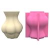 Minimalist Designs Mold Butt Shape Silicone Molds Body Shapes Flower Vase Epoxy Mould Sculpture Vase for  Enthusiasts
