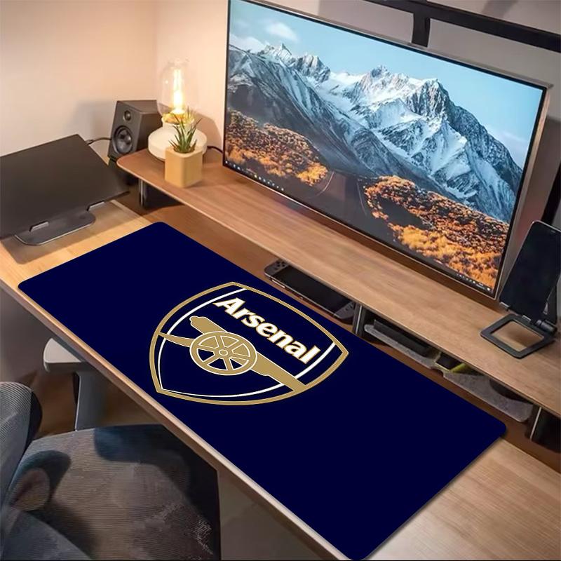 Arsenal F.C Print Cushion Non-slip Laptop Tablet Big Mousepad XXL Mat Mini PC Playmat With Lock edge