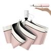 JIS Certified Folding Parasol with UV Protection and Heat and UV Sun Heat Automatic Windproof and Heatstroke Storage Pouch Gift Pink X 100% Blocking,
