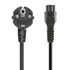 Power Cable Cord with 3Pin Prong Cloverleaf Connectior for Laptop Notebook Scanner Printer Power Supply 1.2m 4ft