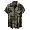 Men's Fashion Short Sleeve Shirts Summer Casual Tops Beach Party Vacation Shirts Outdoor Men's and Women's Shirt