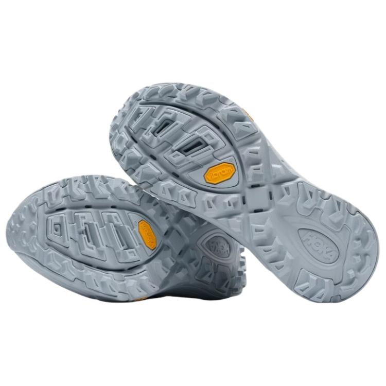 HOKA One One Кроссовки для трейлраннинга Mafate Three 2 Унисекс Серый Синий 1141572-WSHD