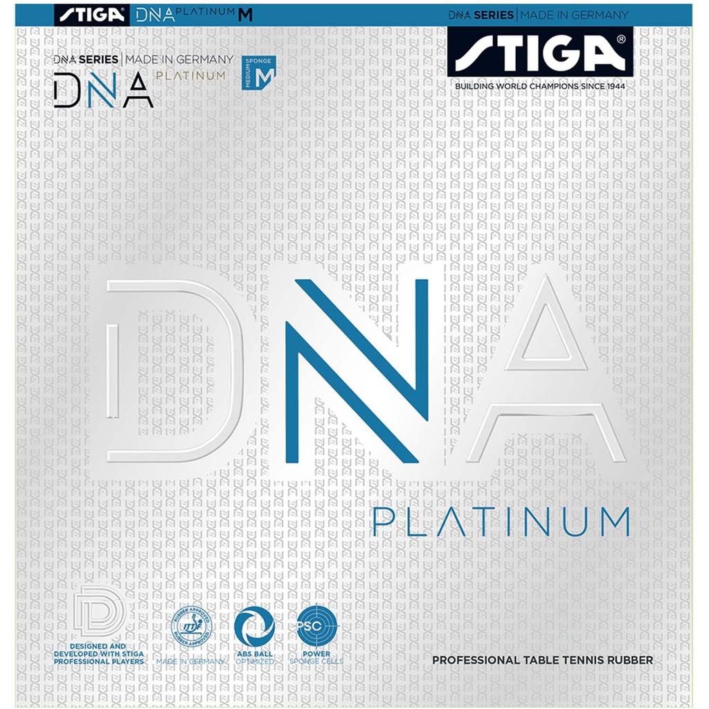 STIGA DNA Platinum Medium Настольный теннис Натяжение Мягкий Extra 1712050521 Накладка, Тип, Тыльная сторона, Красный, Толщина,