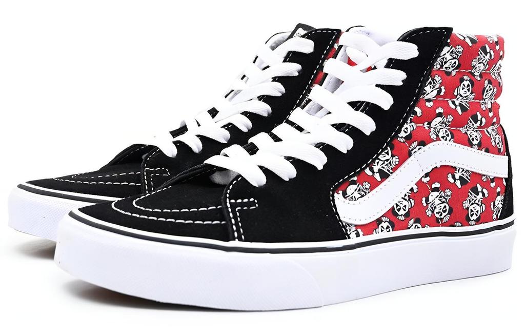 Vans SK8 HI Черный/Красный VN0A4U3C5I2