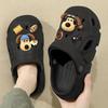 New Hole Shoes Female Couple Non-slip Outer Wear Outdoor Stepping On Shit Bag Head Beach Sandals Slippers Platform Men's Shoes
