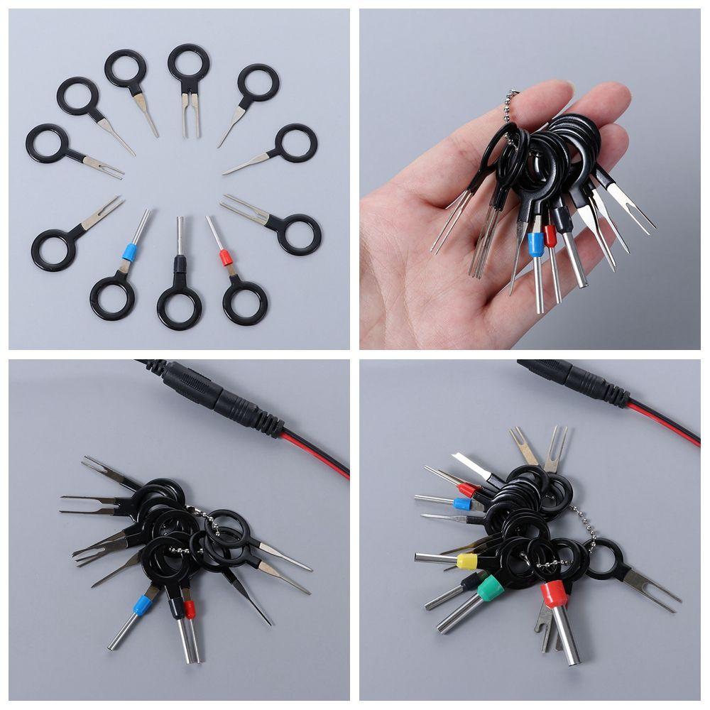 Family Essentials Car Automotive Plug Pin Extractor Kit Wire Terminal Removal Tools Stainless Steel