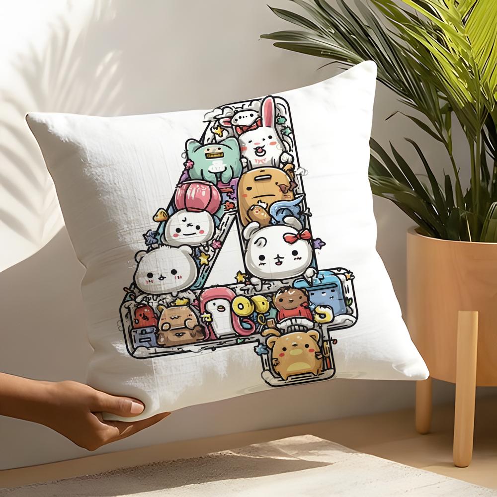 Cool Digital Design Pillow Case Home Living Room Decoration Linen Pillow Cases Cushion Cover