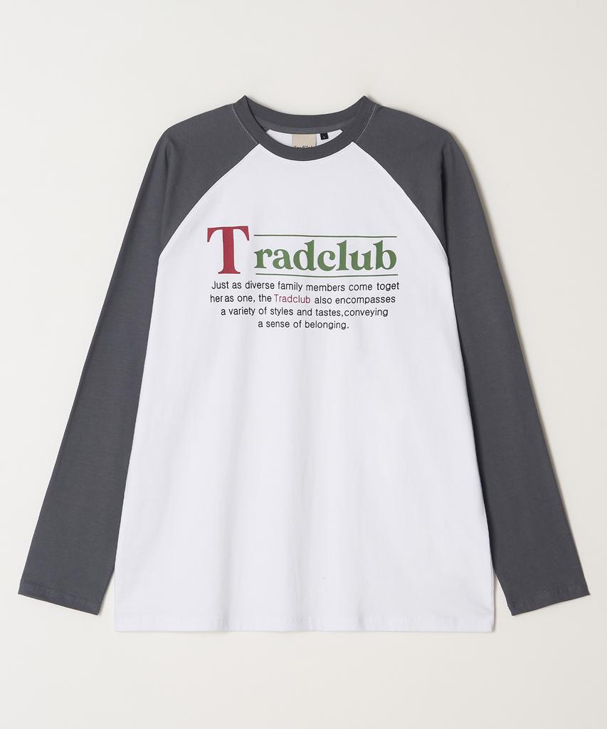 TRADCLUB Лонгслив с логотипом и рукавами реглан 3 цвета