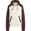 Adidas Originals Street HJ W Hooded Fashion Soft Comfortable Jacket Women Jackets Brown White JL7524
