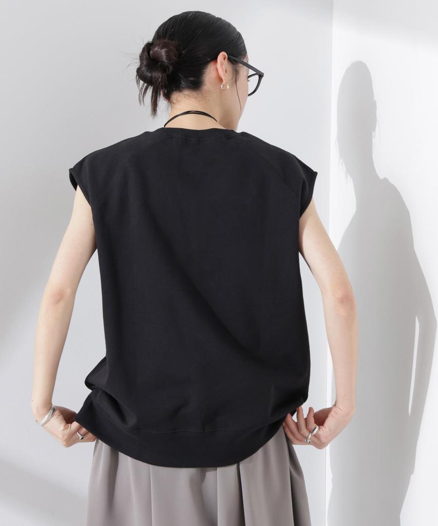 Sleeveless Sweat Tops F 010 Black [Nano Universe] Women's 669-5124320