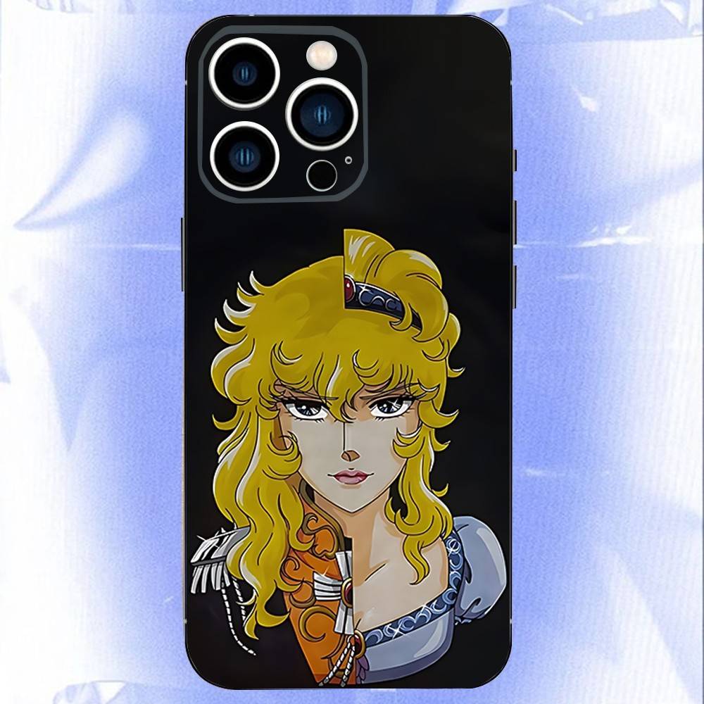 Роза В-Версаль Леди Оскар Для iPhone 12,16,13,14,15,17,11,Pro,Max,Plus,E,Air,Mini ТПУ Мягкий к коже чехол для телефона