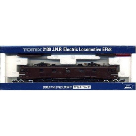 Модель масштаба N локомотив EF58 резина 2130 (Окно H, коричневое)