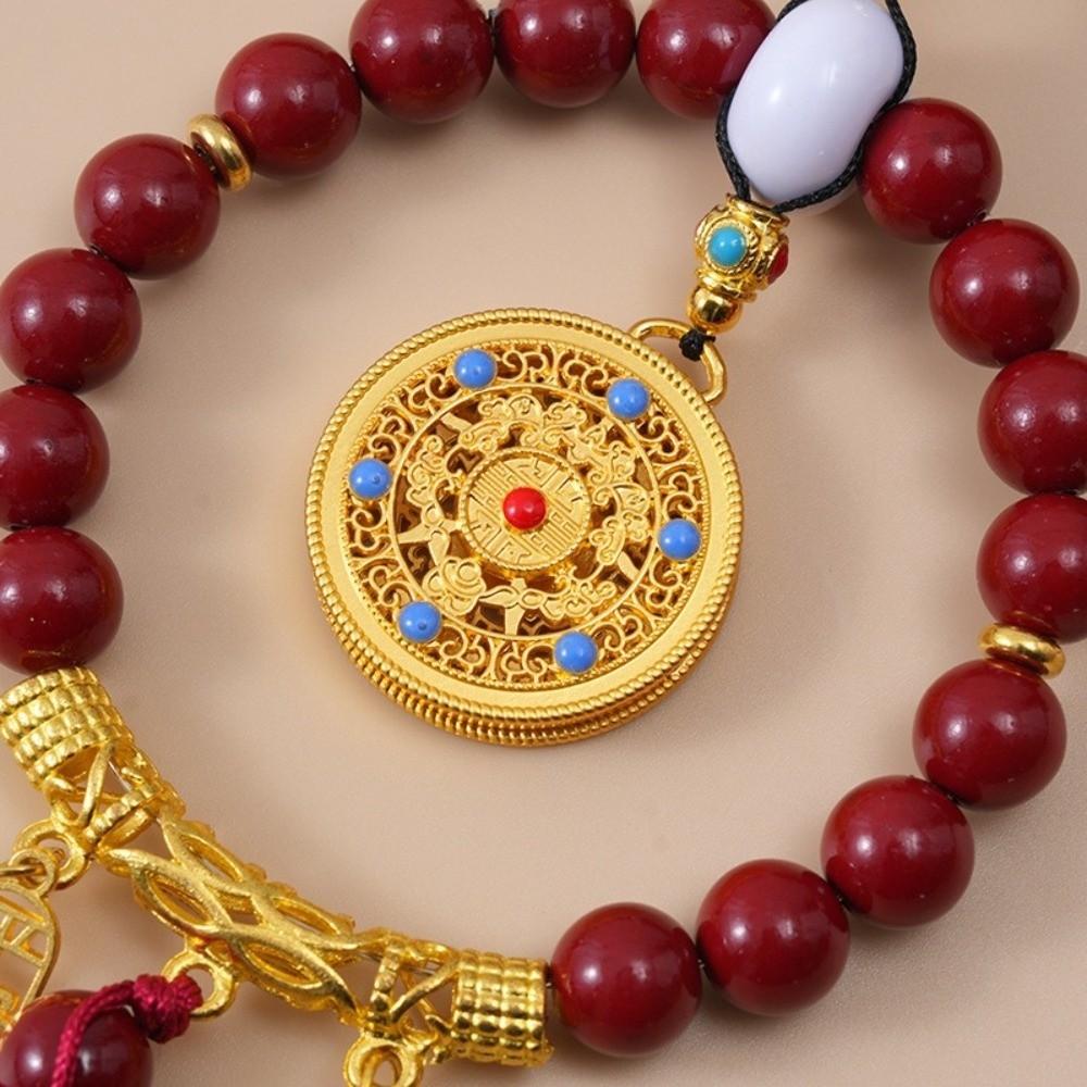 Five-Fortune Round Automobile Hanging Ornament Lucky Charm Jewelry Car Interior