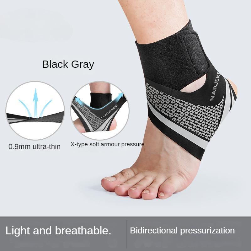 Спортивный бандаж на лодыжку, фиксатор голеностопного сустава против растяжения, бандаж для восстановления связок при растяжении связок