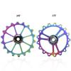 AL7075 CNC Bike Rear Derailleur Pully Pulley Bicycle Steel Pulley Bearing  MTB BikeAccessories