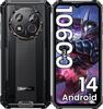 Oukitel Защищенный мобильный телефон WP28E, 6,52-дюймовый HD+ дисплей, смартфон 10600 мАч, 8 ГБ + 64 ГБ, IP68 и IP69K и MIL-STD-810H, задняя камера 13 МП