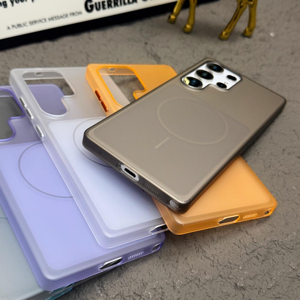 Матовый жесткий поликарбонатный матовый чехол для Samsung Galaxy S26 S2 Ultra S24 S23 S26 Plus Магнитный Ультратонкий Тонкий Ударопрочный Чехол