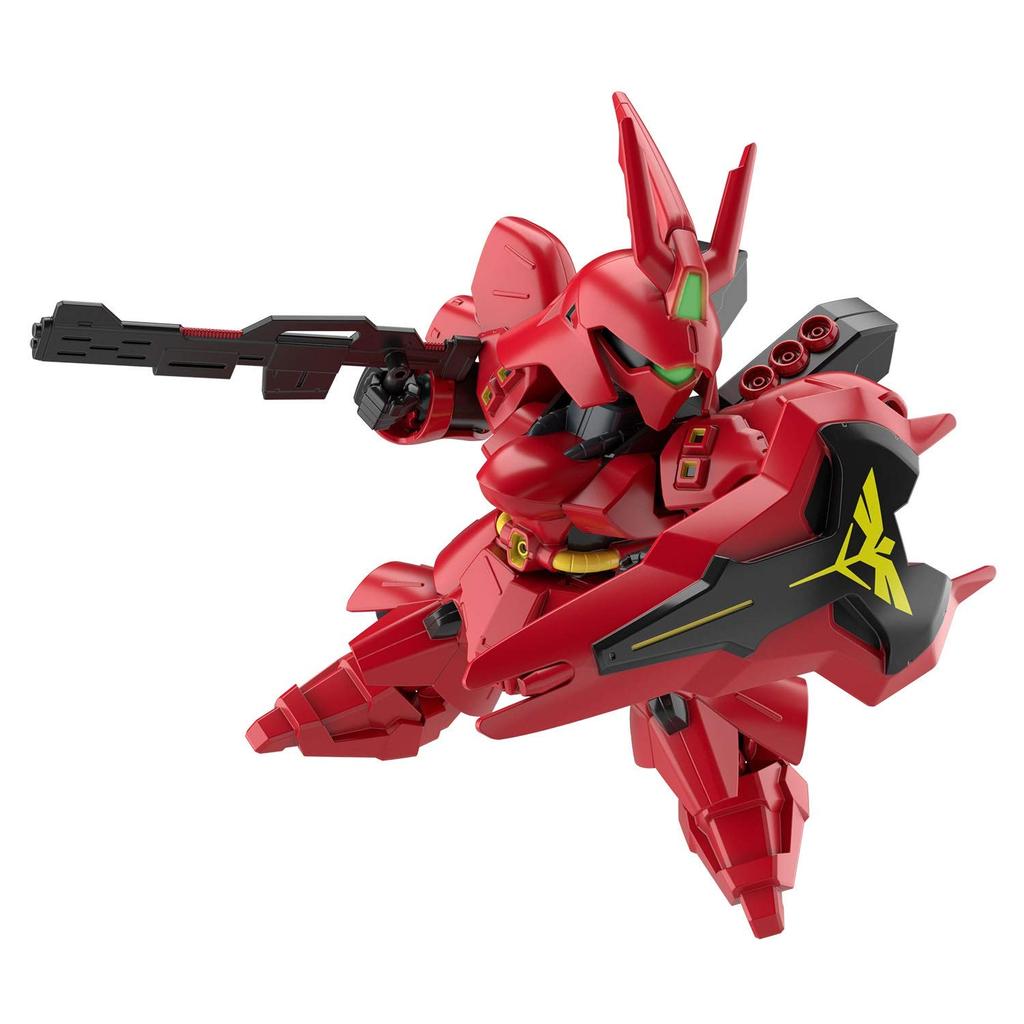 BANDAI SPIRITS SD Gundam EX Standard Мобильный доспех Gundam Контратака Шара Сазаби Цветной пластиковый конструктор BAS5060929