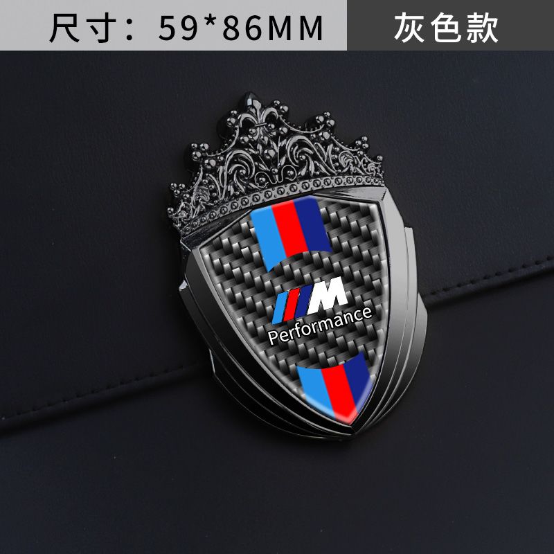 bftws1 3D Car Sticker Metal Badge Decor Electroplated Sticker For BMW X1 X2 X3 X5 X4 X6 X7 G30 G20 G32 G11 G12 F40 F30 F20 F10 F34 F07