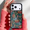 Чехол с цветочным узором пейсли для iPhone 17 16 15 14 13 Pro Max Задняя крышка для 12 11 Pro Coque