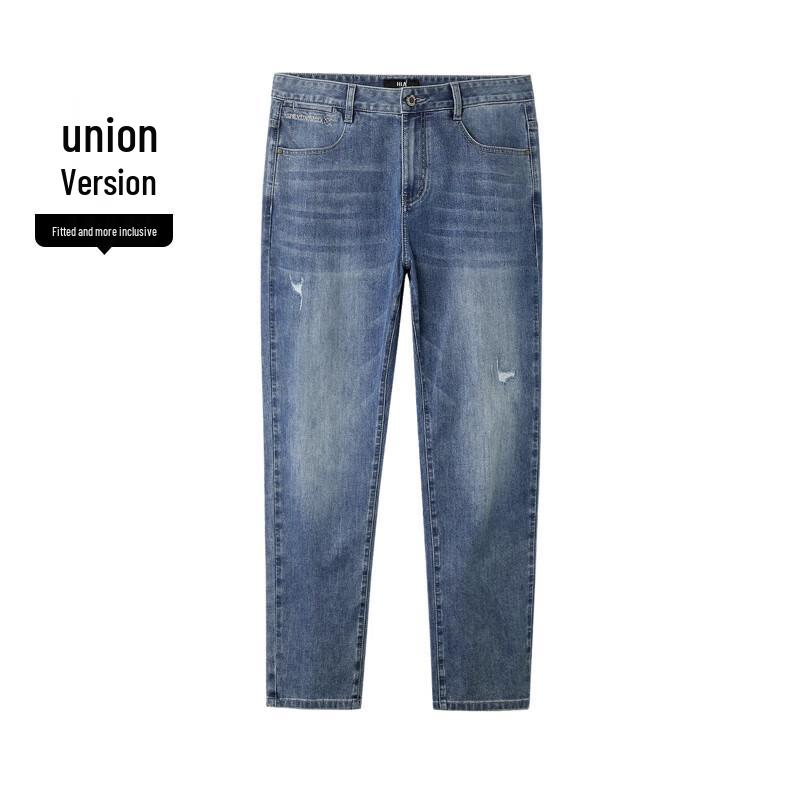 Джинсы мужские свободного кроя серии HLA SPRINTING SMILE