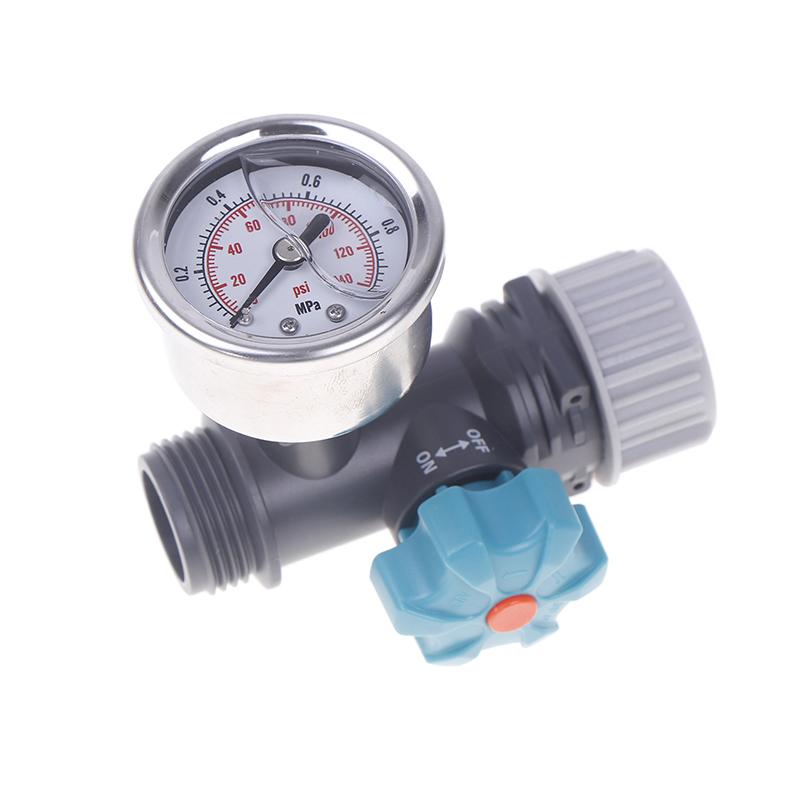 Pressure Regulator G3/4'' Adjustable Water Pressure Regulator Valve With Pressure Gauge Greenhouse Garden Irrigation Controller