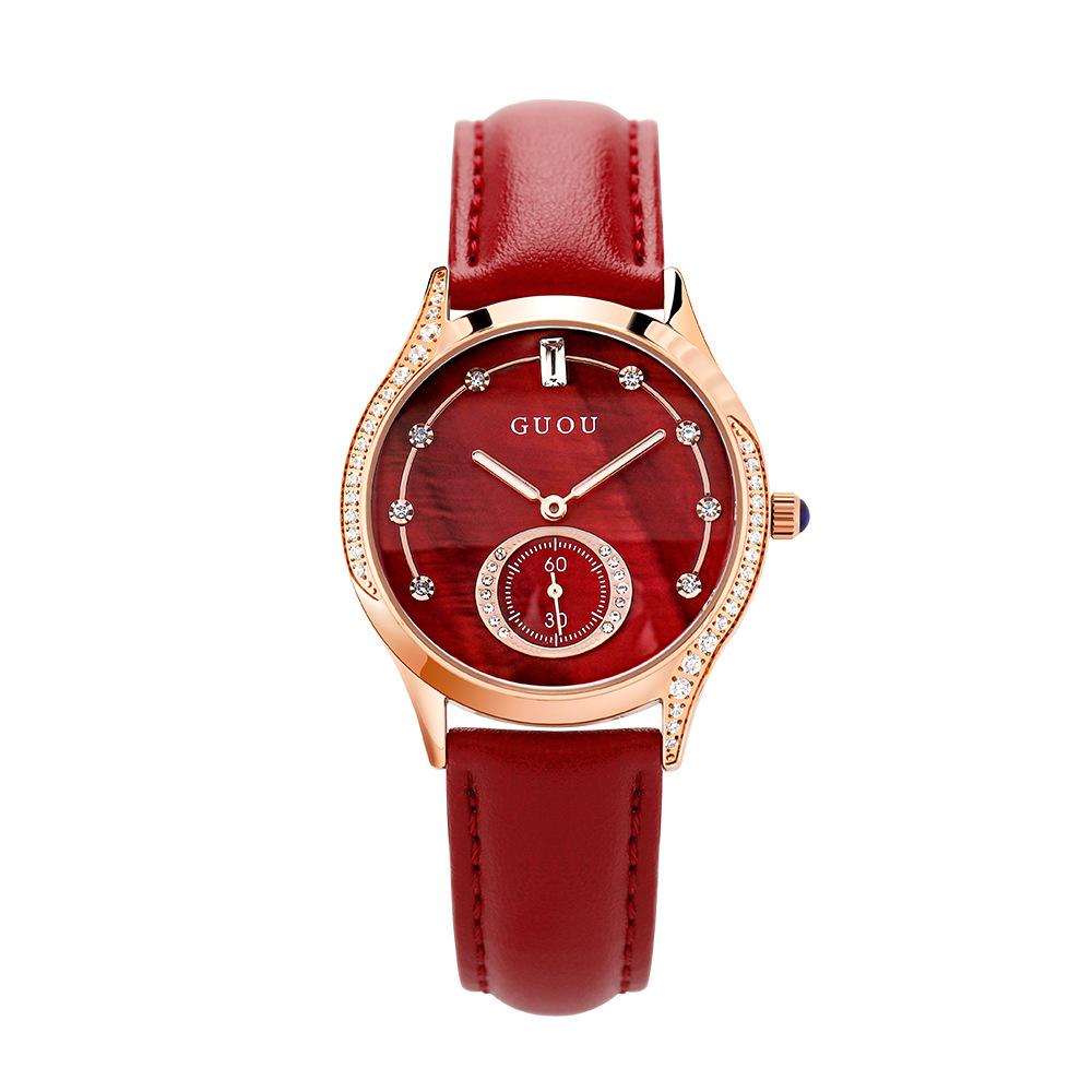 New Style Watch, Feminine, Fashionable, Large Dial, Domineering Belt, Quartz Waterproof Ladies Watch
