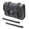 PIENSE Motorcycle Bag Side Bag Touring Bag Tool Tool Small Item Case Bag Lock (Black/With Pin)