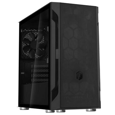Корпус Mid-Tower Micro-ATX из закаленного стекла серии Silver Stone FARA SST-FAH1MB-G