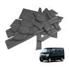 HUAHAO Резиновые коврики для салона Suzuki Every Wagon, карманы дверей, защита от царапин, комплект для интерьера DA17W, коврики, звукоизоляция, предотвращение, защита, противоскольжение,