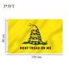 (Nikita) New Yellow Snake Tea Party Culpeper Dont Tread On Me Flag 3x5FT Banner