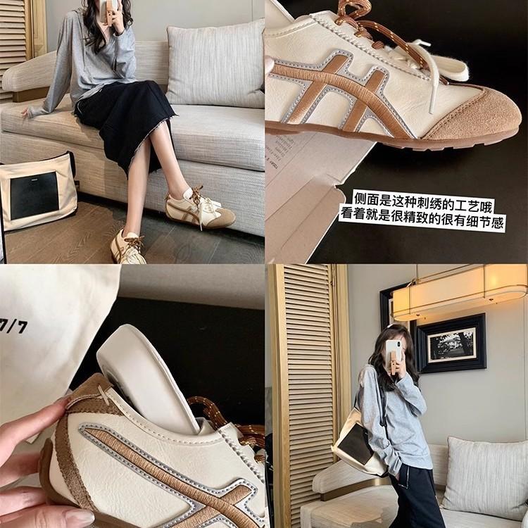 Люблю всестороннюю девушку~ пара шнурков, сочетающихся по цвету, со скрытой платформой, повседневная обувь, обувь Форреста Гампа, женская, весна и осень 2025, новая G