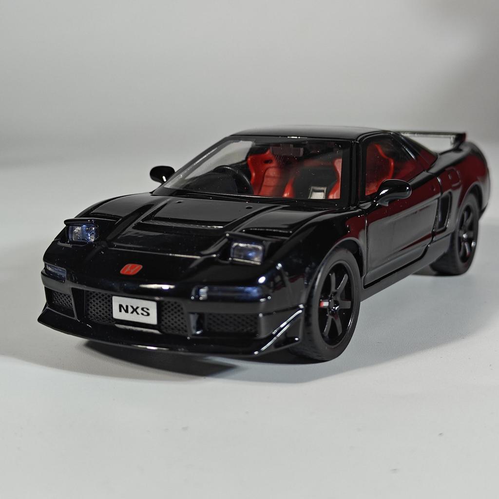 Масштаб 1/32 Honda Acura NSX NA1 Сплав Литой Спортивный Автомобиль Металлическая Модель Открывающиеся Двери Инерционная Игрушка Коллекция Декоративное Изящное Украшение