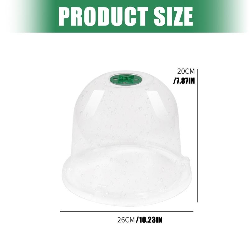 Прозрачные защитные чехлы для рассады Прозрачный защитный чехол Теплицы Улучшает рост растений в теплицах