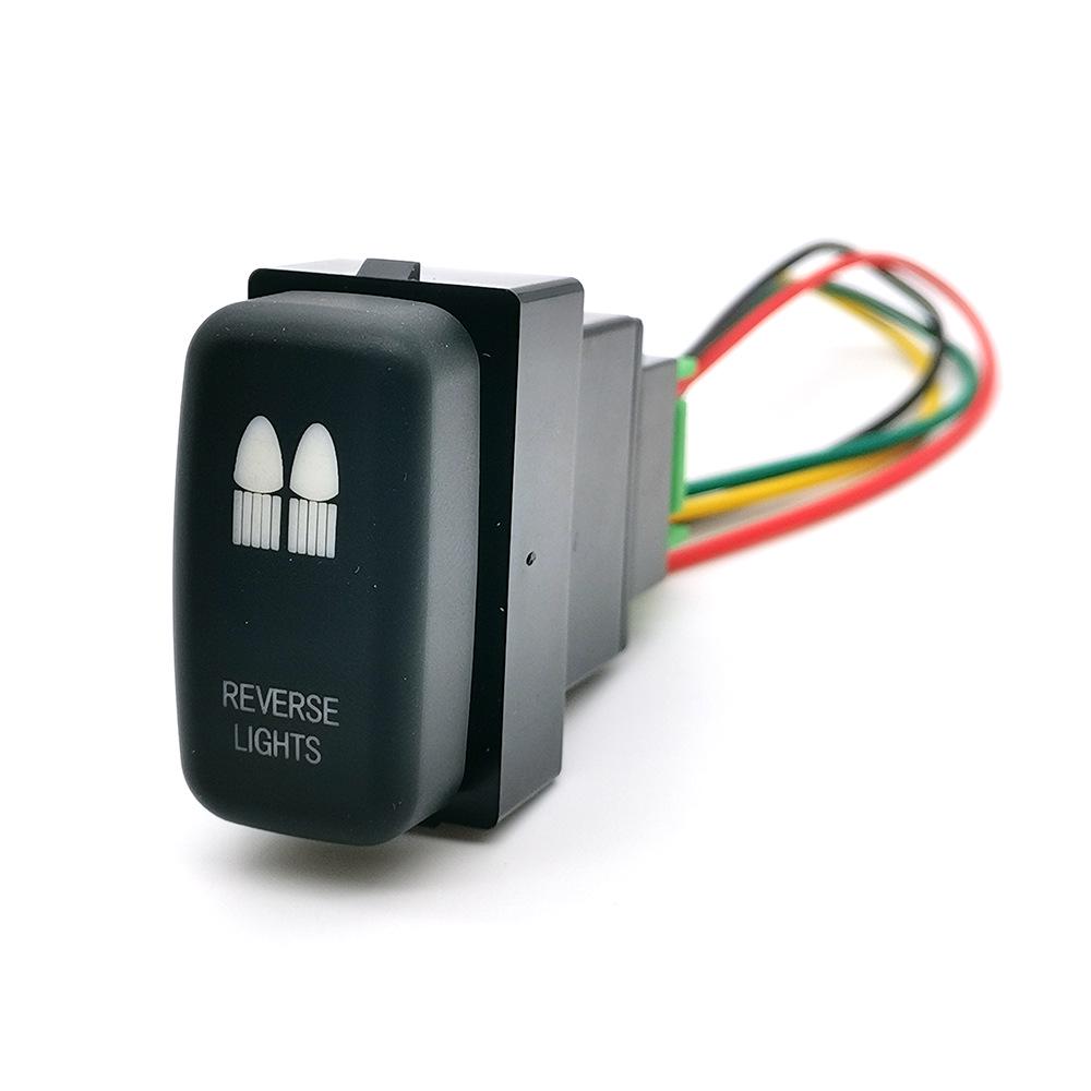 Светодиодные дневные ходовые огни и переключатель питания передних противотуманных фар для 06-12 Mitsubishi Outlander/Pajero