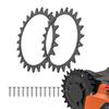 2 Pcs 205mm Lawnmower Anti-Slip Lawnmower Spikes Spikes Robotic Anti-Skid Spikes