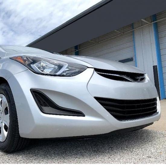 Передние Левый Правый Противотуманные Фары Накладки Рамки Для 2014-2016 Hyundai Elantra 2 шт
