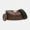 [Pre-Owned] Multi Pochette Accessoires Chain Monogram Five-In-One Combination Bag Coated Canvas Leather Mahjong Bag Underarm Hand - Very Good #1PEH2NK